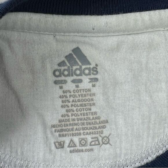 Adidas Mens Real Salt Lake Soccer Climalite Ultimate Tee Medium Long Sleeve Blue - Picture 9 of 12